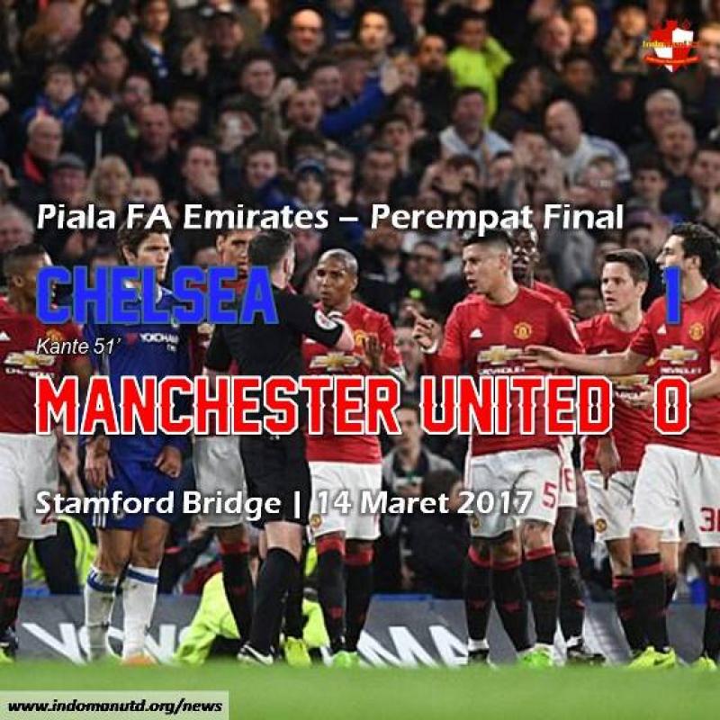 Review Piala FA: Chelsea 1-0 Manchester United